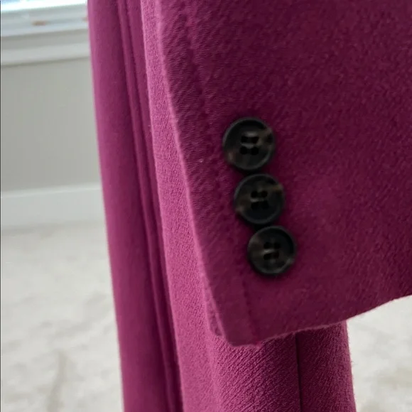 J. Crew Classic lady day coat in Italian double-cloth wool with Thinsulate® Sz 2 - Picture 6 of 9